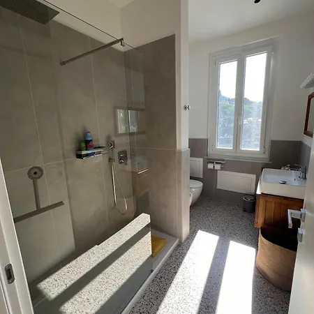 Lägenhet Romantic Garden Sea View Nervi Genua