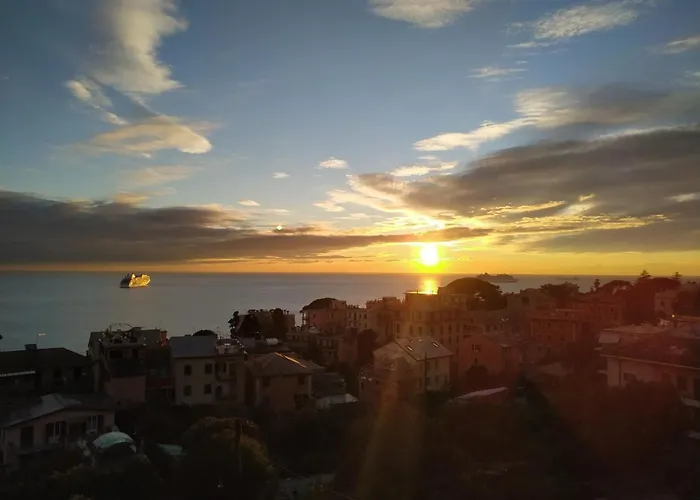 Апартаменты Romantic Garden Sea View Nervi Генуя